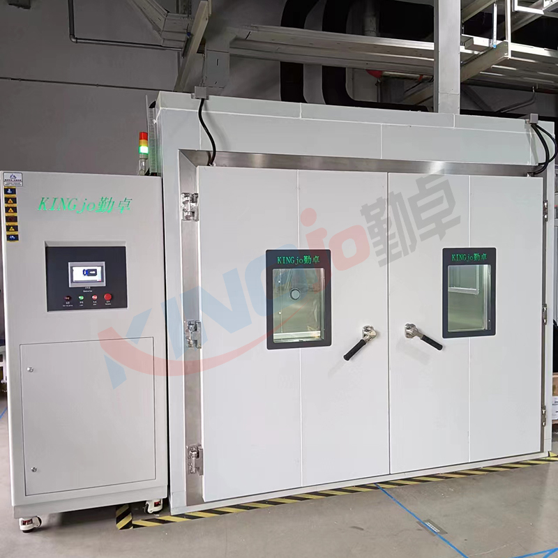 汽車行業用戶26立方步入式高低溫試驗房交付成功