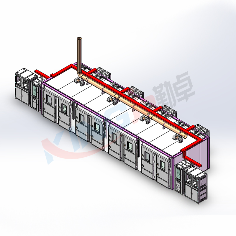 浙江激光雷達用戶步入式老化房項目交付完成