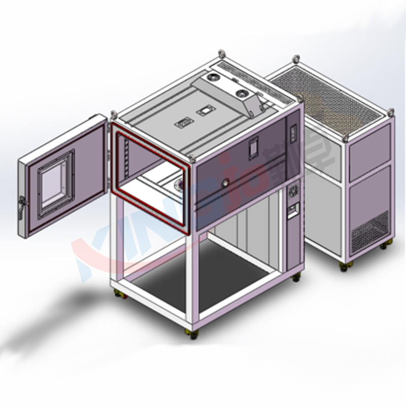 384分體式高低溫試驗箱完成交付